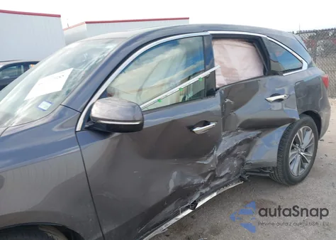 2017 Acura Mdx Technology Package from USA, damaged, VIN 5FRYD3H53HB008582